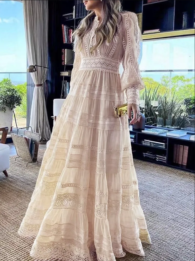2025-06-16_180627 Vintage Boho Lace Maxi Dress Elegant Long Sleeve Gown Hollow Out Embroidery Dress JKP7306